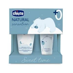 Set 2 Baby Cosmetic Natural Sensation – Sweet Time – CHICCO - immagine 1