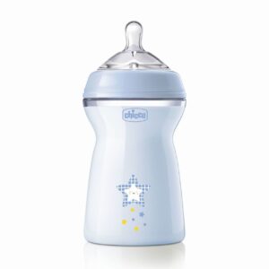 Biberon NaturalFeeling 6m+ 330ml - Azzurro - CHICCO - immagine 1