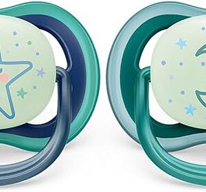 2 Succhietti Ultra Air Night 6-18m - AVENT - immagine 1