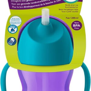 Tazza con cannuccia 200ml Girl - AVENT - immagine 2