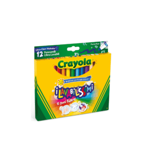 12 Pennarelli Lavabilissimi punta maxi - CRAYOLA - immagine 2