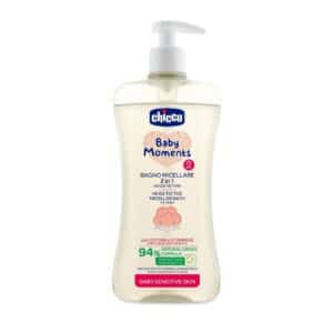Bagnocorpo capelli Micellare Baby Moments 500ml - CHICCO - immagine 1