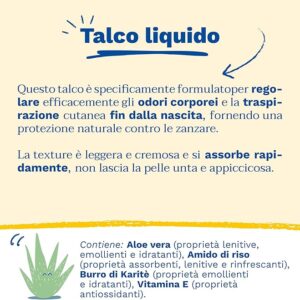 BABYZzz Lozione Talco non talco liquido - MUSTELA - immagine 2