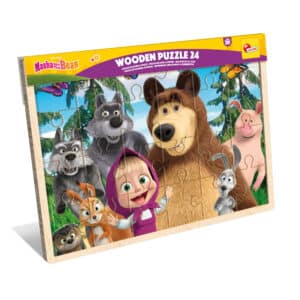 Masha Wooden Puzzle 24 In Display 6 - LISCIANI - immagine 1