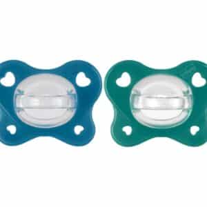 Succhietti Dual Soft 16-36 m Conf.Doppia - Azzurro - CHICCO - immagine 1