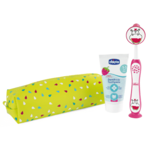 Set igiene orale 36m rosa - CHICCO - immagine 1