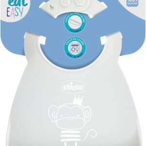 Bavaglino silicone 6+ Neutro - CHICCO - immagine 2