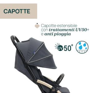 Passeggino Goody XPlus - Dark Shadow - CHICCO - immagine 4