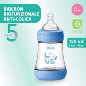 Biberon Perfect5 150ml - Azzurro - CHICCO - immagine 2