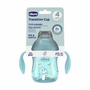 Tazza Transition Cup 4m+ Azzurro - CHICCO - immagine 3