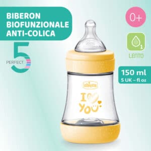Biberon Perfect5 150ml - Giallo - CHICCO - immagine 3