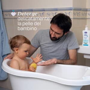 Bagnoschiuma Pelli Delicate - Baby Moments 200ml - CHICCO - immagine 2