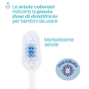 Spazzolino 3-6 anni Azzurro - CHICCO - immagine 2