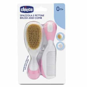 Spazzola e Pettine rosa - CHICCO - immagine 2