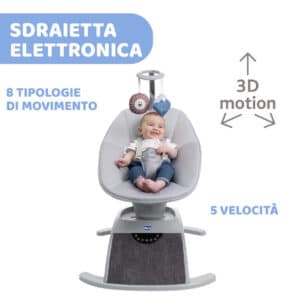 Sdraietta Comfy Wave - Silver Grey - CHICCO - immagine 2
