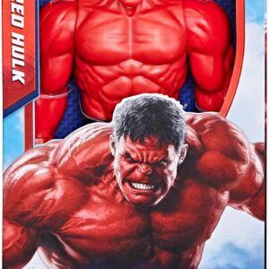 Capitan America Titan Hero Hulk Rosso Marvel - HASBRO - immagine 2