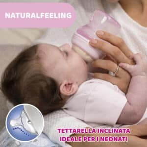 Biberon NaturalFeeling 2m+ 250ml - Rosa - CHICCO - immagine 7