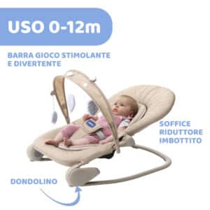 Sdraietta Hooplà - Beige Re_Lux - CHICCO - immagine 2