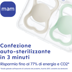 Succhietti Air 16+m Bio-circolare conf. doppia - Boy - Silicone- MAM - immagine 2