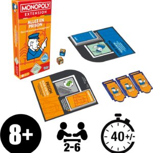 In prigione! Monopoly (Espansione) - HASBRO - immagine 2
