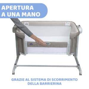 Culla Co-Sleeping Next2Me Magic Evo - Desert Taupe - CHICCO - immagine 2