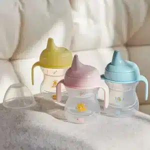 Tazza Learn to Drink Cup 190ml con Cappuccio Extra Soft e Manici - Neutro - MAM - immagine 2