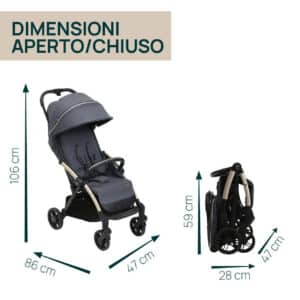 Passeggino Goody XPlus - Dark Shadow - CHICCO - immagine 8