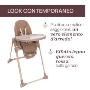 Seggiolone Polly Armonia – Terracotta – CHICCO - immagine 2