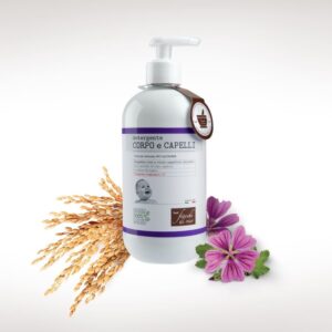 Detergente Corpo e Capelli 400ml - FIOCCHI DI RISO - immagine 1