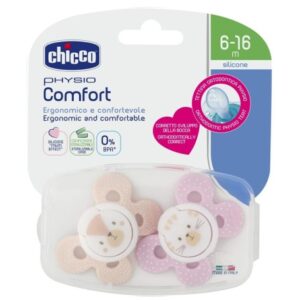 Succhietto Physio Comfort 6-16m Conf.doppia - Rosa - CHICCO - immagine 2