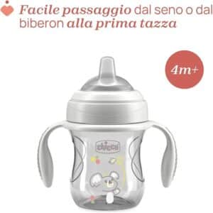 Tazza Transition Cup 4m+ Grigio - CHICCO - immagine 3