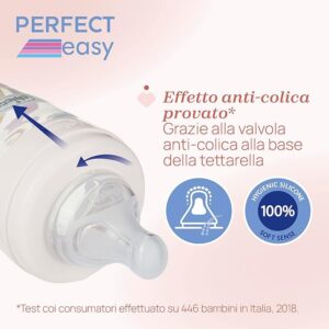Biberon Perfect Easy Bimbo Silicone 330 ml - CHICCO - immagine 3
