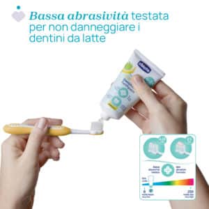 Dentifricio Mela Banana 6m+ - CHICCO - immagine 3