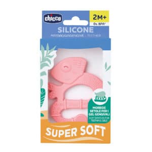 Massaggiagengive Soft Iguana Rosa 2m+ - CHICCO - immagine 3