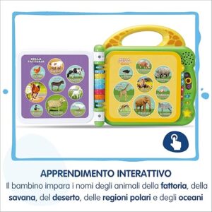 Libro illustrato bilingue - 100 animali - VTECH - immagine 3