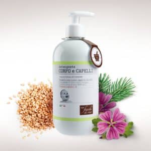 Detergente corpo e capelli TALCO 400ml - FIOCCHI DI RISO - immagine 1