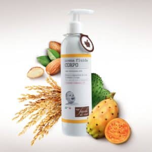 Crema fluida corpo idratante 240ml - FIOCCHI DI RISO - immagine 1