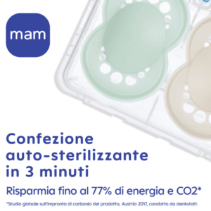 Succhietti Original 6+ Bio-circolare  Conf. Doppia - Silicone- Girl - MAM - immagine 4