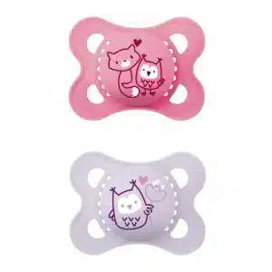 Succhietti Original Bio-circolare 2-6 m Conf. Doppia - Silicone - Girl - MAM - immagine 1