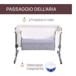Culla Co-Sleeping Next2Me Essential – Cloud Re_Lux – CHICCO - immagine 3