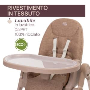 Seggiolone Polly Armonia – Terracotta – CHICCO - immagine 3