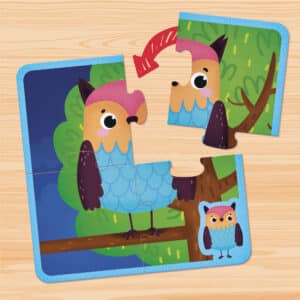 Montessori Baby Touch Puzzle - LISCIANI - immagine 2