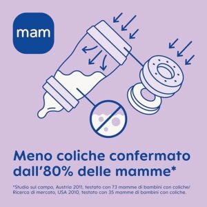 Biberon Easy Start Bio Circolare 320ml - Neutro - MAM - immagine 2