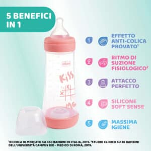 Biberon Perfect5 300ml - Neutro - CHICCO - immagine 3