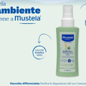 BABYZzz Talco non talco spray 100ml - MUSTELA - immagine 3