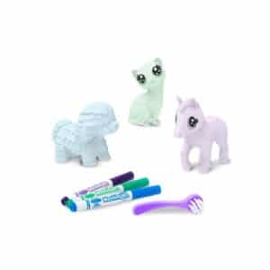 Washimals pets - set ricarica pastello 3 cuccioli - CRAYOLA - immagine 3