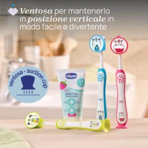 Spazzolino 3-6 anni Azzurro - CHICCO - immagine 4
