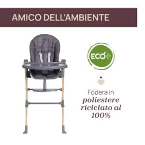 Seggiolone Pappa Polly Essential – Coal – CHICCO - immagine 4
