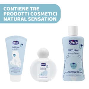 Set 3 - Baby Cosmetic Natural Sensation - Baby Essential - CHICCO - immagine 4