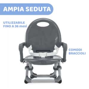 Rialzo Sedia Pocket Snack - Dark Grey - CHICCO - immagine 4
